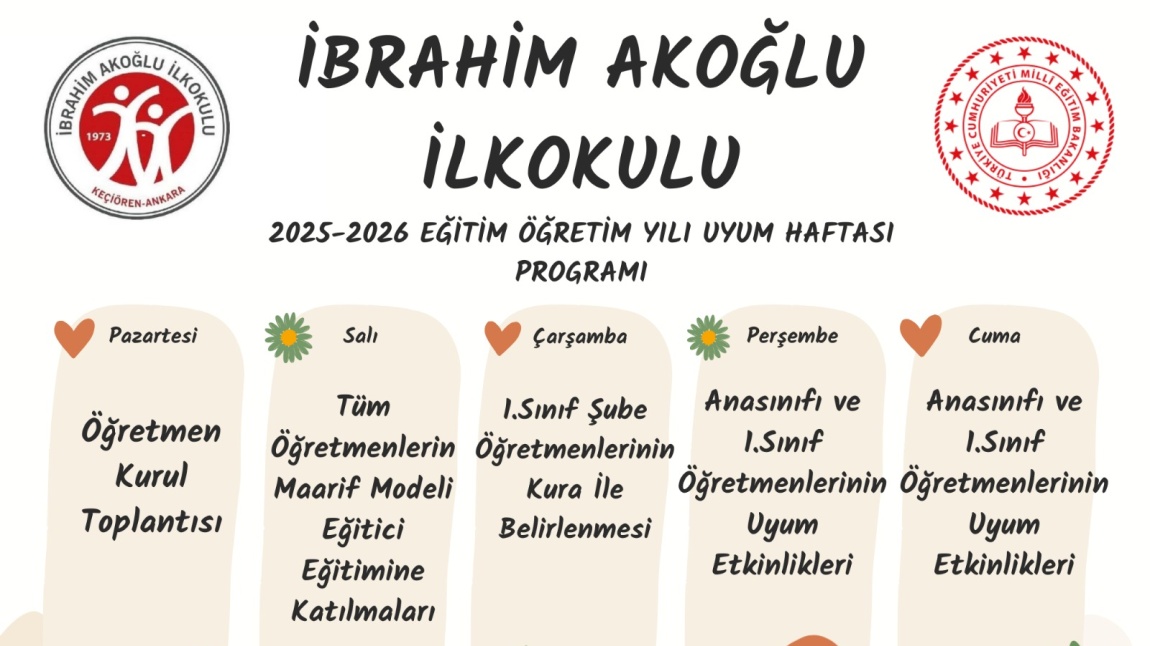 UYUM HAFTASI BAŞLIYOR 